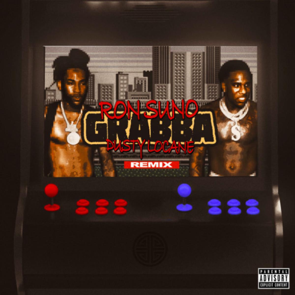 Ron Suno Ft. Dusty Locane - Grabba (Remix) Mp3