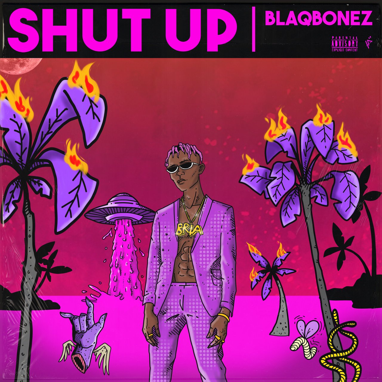 Blaqbonez - Shut Up (Remix) Ft. Kwesi Arthur, Tellaman, Kuami Eugene
